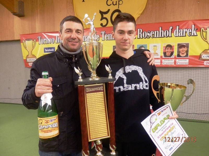 Champion Karol DUŚ Częstochowa z Tatą.